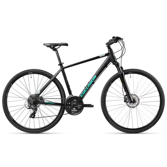 Męski rower crossowy Cyclision Zodin 4 MK-II ∙ amortyzowany widelec ∙ hamulce tarczowe hydrauliczne ∙ 21 przełożeń - Dark Minty - Dark Minty