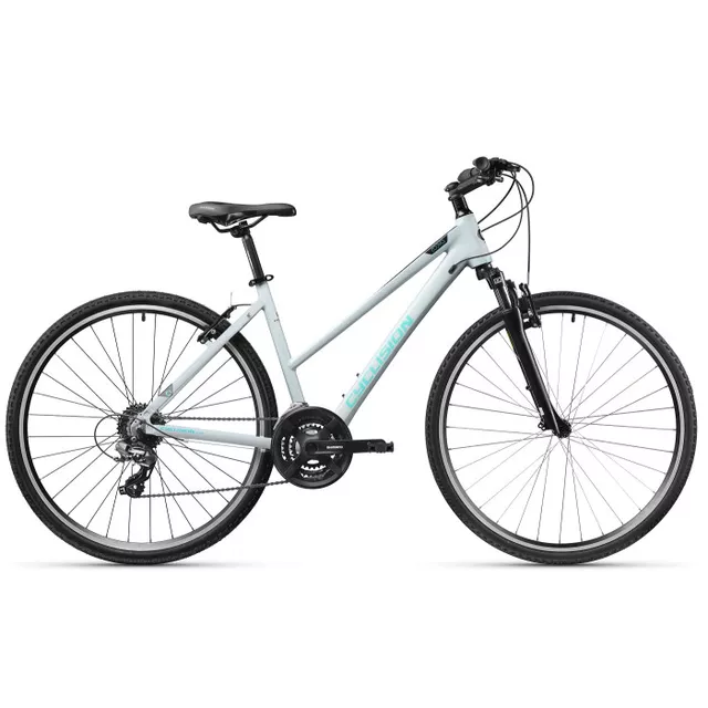 Damski rower crossowy Cyclision Zodya 5 MK-II 28" ∙ napęd shimano 21 biegów ∙ amortyzowany widelec ∙ hamulce v-brake ∙ lekka rama - Cold Mint - Cold Mint
