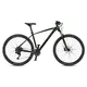 Rower górski 4EVER FRONTBEE 29'' ∙ widelec amortyzowany SR Suntour z blokadą ∙ hamulce tarczowe Shimano ∙ 18 biegów ∙ waga 14 kg - mglisty/srebrny - perłowy czarny/zielony