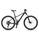 Damski rower górski 4EVER Frontbee Lady ∙ 11 biegów ∙ amortyzowany widelec ∙ hydrauliczne hamulce tarczowe Shimano ∙ waga 13,5 kg - ciemne wino/srebro - ciemne wino/srebro