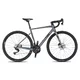 Rower gravel 4EVER Grizzly Race 28" - model 2026 ∙ rama karbonowa ∙ hamulce tarczowe hydrauliczne ∙ 24 biegi ∙ waga 9,7 kg - koralowy/czarny