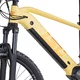 Damski górski rower elektryczny inSPORTline ISL Asuki EVO 835 Wh 27,5" - model 2026 ∙ nośność 140 kg ∙ silnik bafang 95 nm ∙ sztyca teleskopowa - Żółty promień słońca