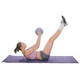 Piłka do ćwiczeń inSPORTline Aerobic Ball ∙ nośność 120 kg ∙ materiał PVC ∙ do aerobiku i rozciągania - mus mokka