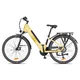 Miejski rower elektryczny inSPORTline ISL Eclion 648 Wh 28" - model 2026 ∙ bateria 648 Wh ∙ zasięg do 120 km ∙ amortyzowany widelec ∙ nośność 120 kg - Żółty promień słońca