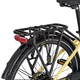 Miejski rower elektryczny inSPORTline ISL Eclion 648 Wh 28" - model 2026 ∙ bateria 648 Wh ∙ zasięg do 120 km ∙ amortyzowany widelec ∙ nośność 120 kg - Żółty promień słońca