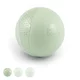 Mini piłka lekarska inSPORTline Sendelar 10,5 cm / 0,5 kg ∙ antypoślizgowa ∙ wypełnienie piaskiem ∙ do ćwiczeń funkcjonalnych