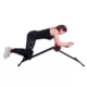 Ławka / trenażer do ćwiczeń brzucha inSPORTline AB Lifter Easy ∙ 4 poziomy oporu ∙ składane ∙ LED