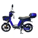 Skuter elektryczny W-TEC E-Greta II 12Ah 18" ∙ silnik 350 W ∙ zasięg do 50 km ∙ nośność 120 kg ∙ akumulator 15 Ah - Niebieski