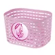 Koszyk dziecięcy przedni plastikowy M-Wave P Children's Basket - Żółty - Różowy