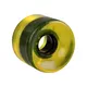 Przezroczyste kółko do deskorolki typu penny board fiszka 60*45 mm - Zielony - Żółty