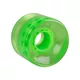 Przezroczyste kółko do deskorolki typu penny board fiszka 60*45 mm - Zielony - Zielony