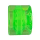 Przezroczyste kółko do deskorolki typu penny board fiszka 60*45 mm - Zielony