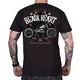 Koszulka BLACK HEART Chopper Race - Czarny - Czarny