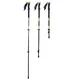 Kij trekkingowy inSPORTline Altiplano 100 ∙ 3-częściowy teleskop ∙ aluminiowy ∙ anti-shock ∙ waga 270 g ∙ regulacja 67-135 cm