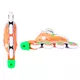 Regulowane rolki uniwersalne Worker Nubila ∙ ABEC 5 Carbon ∙ aluminiowa rama ∙ MicroLock ∙ Comfort Fit