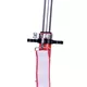 Hulajnoga składana WORKER Iridio ∙ 200 mm koła ∙ nośność 100 kg ∙ regulowana kierownica 84-104 cm ∙ aluminiowa rama - Biały/Czerwony