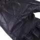 Męskie rękawice motocyklowe skórzane wentylowane W-TEC Swaton - Czarny
