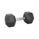 Hantle sześciokątne inSPORTline Hexsteel 2-40 kg ∙ antypoślizgowe uchwyty ∙ gumowana powłoka
