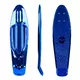 Blat do Deski typu fiszka penny board WORKER Mirria 22.5*6" - Niebiesko-złoty - Niebieski