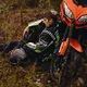 Kask motocyklowy 2w1 W-TEC NK-850 otwierany ∙ blenda przeciwsłoneczna - Biały błyszczący