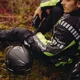 Kask motocyklowy 2w1 W-TEC NK-850 otwierany ∙ blenda przeciwsłoneczna - Biały błyszczący