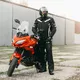 Rękawice motocyklowe skórzane W-TEC Radoon