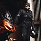 Kask motocyklowy 2w1 W-TEC NK-850 otwierany ∙ blenda przeciwsłoneczna - Biały błyszczący