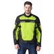 Męska kurtka motocyklowa letnia W-TEC Saigair - Fluo Yellow-Black