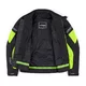 Męska kurtka motocyklowa letnia W-TEC Saigair - Fluo Yellow-Black