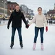 Łyżwy regulowane z ocieplonym futerkiem inSPORTline Niorto (unisex) ∙ kolor czarny ∙ ComfortFit ∙ Thermo Fit ∙ AdjusTouch