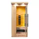 Sauna na podczerwień inSPORTline Mettsa 100 ∙ 4 promienniki ceramiczne ∙ chromoterapia 7 kolorów ∙ Bluetooth ∙ jonizator