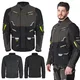 Męska kurtka motocyklowa W-TEC Daimick - Czarno-szary