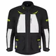 Kurtka motocyklowa W-TEC Warao ∙ wodoodporna ∙ oddychająca ∙ ochraniacze ce ∙ kieszenie wielofunkcyjne ∙ odblaski - Czarny-fluo