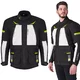 Kurtka motocyklowa W-TEC Warao ∙ wodoodporna ∙ oddychająca ∙ ochraniacze ce ∙ kieszenie wielofunkcyjne ∙ odblaski - Czarny-fluo - Czarny-fluo