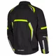 Kurtka motocyklowa W-TEC Timuco ∙ protektory CE level 2 ∙ wodoodporna membrana ∙ wentylacja ∙ odblaski ∙ podszewka mesh - Czarny-fluo