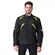 Kurtka motocyklowa W-TEC Timuco ∙ protektory CE level 2 ∙ wodoodporna membrana ∙ wentylacja ∙ odblaski ∙ podszewka mesh - Czarny-fluo