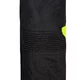 Regulowane dziecięce spodnie motocyklowe W-TEC Pinapoco ∙ ochraniacze kolan EN 1621-1 ∙ wentylacja mesh∙ odblaski ∙ zamek do kurtki - Czarny-fluo