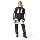 Damska kurtka motocyklowa W-TEC Warao Lady ∙ ochraniacze ce ∙ wentylacja airvent ∙ wypinana podpinka ∙ elementy odblaskowe - Czarny-fluo
