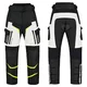 Damskie spodnie motocyklowe W-TEC Warao Lady ∙ ochraniacze ce ∙ membrana klimatyczna ∙ airvent ∙ wypinane ocieplenie - Czarny-fluo