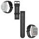 Pasek do smartwatcha inSPORTline Rodamo/Zakuro ∙ czarny ∙ silikonowy ∙ perforowany ∙ wygodny