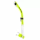 Fajka do nurkowania snorkelingu Aropec Energy Dry - Limonka - Limonka