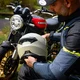 Kask motocyklowy enduro Flip-Up W-TEC Biscaia P/J - Czarny błyszczący