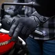 Rękawice motocyklowe W-TEC Struge ∙ lekkie skórzane ∙ ochrona kostek i dłoni ∙ podwójna skóra wewnętrzna ∙ mankiet rzepowy - Czarny