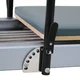 Reformer do pilatesu inSPORTline Oquiler ∙ system sprężynowy ∙ nośność 150 kg ∙ rama aluminiowa ∙ box w zestawie - Różowy