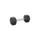 Hantle sześciokątne inSPORTline Hexsteel 2-40 kg ∙ antypoślizgowe uchwyty ∙ gumowana powłoka