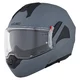 Kask motocyklowy szczękowy W-TEC Sabron P/J ∙ blenda przeciwsłoneczna ∙ system wentylacji ∙ wyjmowana wyściółka - Biała perła