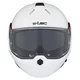 Kask motocyklowy szczękowy W-TEC Sabron P/J ∙ blenda przeciwsłoneczna ∙ system wentylacji ∙ wyjmowana wyściółka - Biała perła