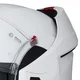 Kask motocyklowy szczękowy W-TEC Sabron P/J ∙ blenda przeciwsłoneczna ∙ system wentylacji ∙ wyjmowana wyściółka - Biała perła