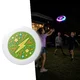 Świecący latający dysk inSPORTline LFD108 ∙ 2 tryby oświetlenia LED ∙ miganie i światło ciągłe ∙ baterie w zestawie - Zielony - Zielony