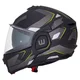 Kask motocyklowy szczękowy W-TEC Zoroz P/J ∙ wizjer pinlock ∙ osłona przeciwsłoneczna ∙ wentylacja - Błyszczący trójkolorowy